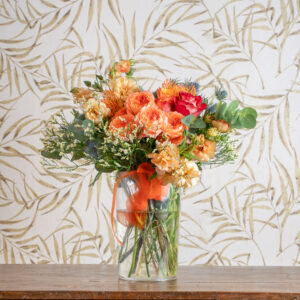 Bouquet nei Toni dell'Arancio